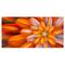 Designart - Massive Orange Fractal Flower - Floral Canvas Art Print